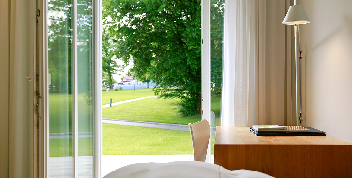 Spacious and modern rooms in the B&O Parkhotel in Bad Aibling