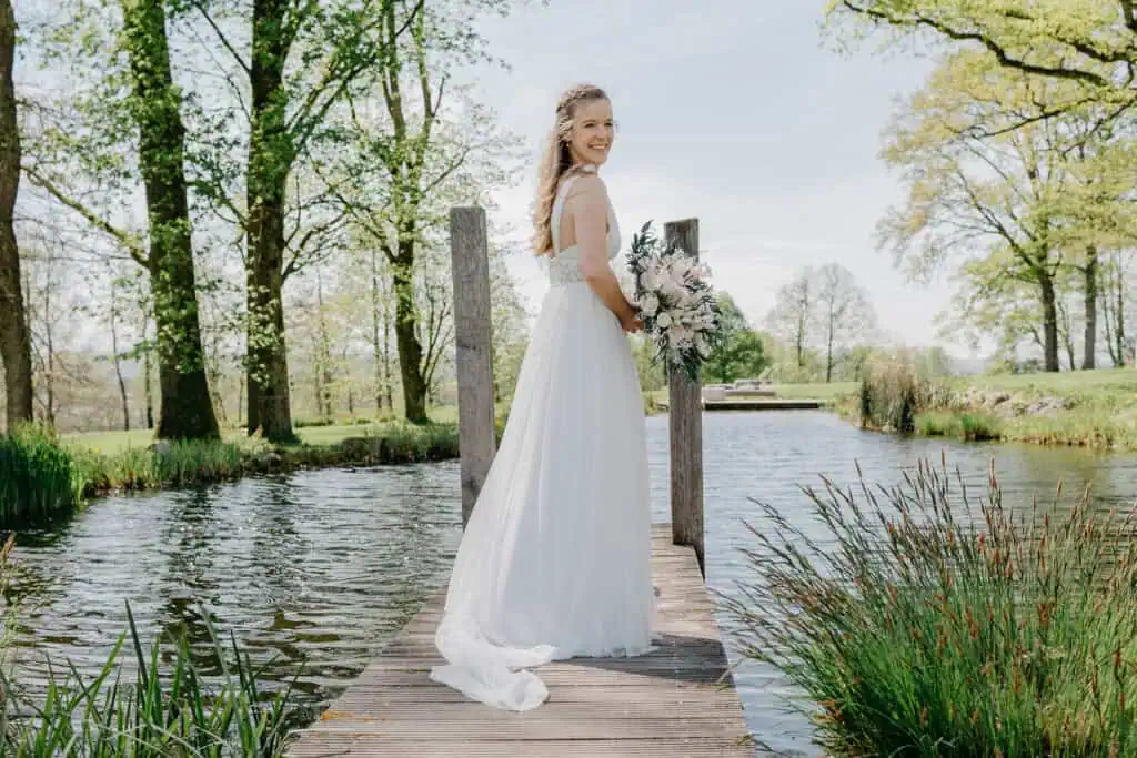 B&O Parkhotel Hochzeit Schwimmteich
