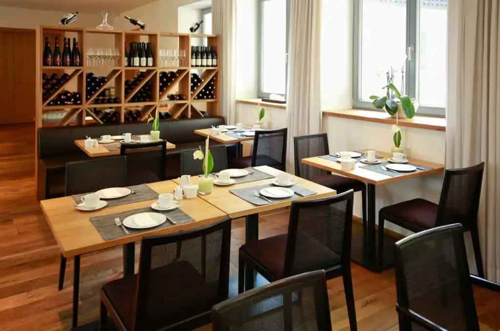 B&O Parkhotel Frühstück im Restaurant