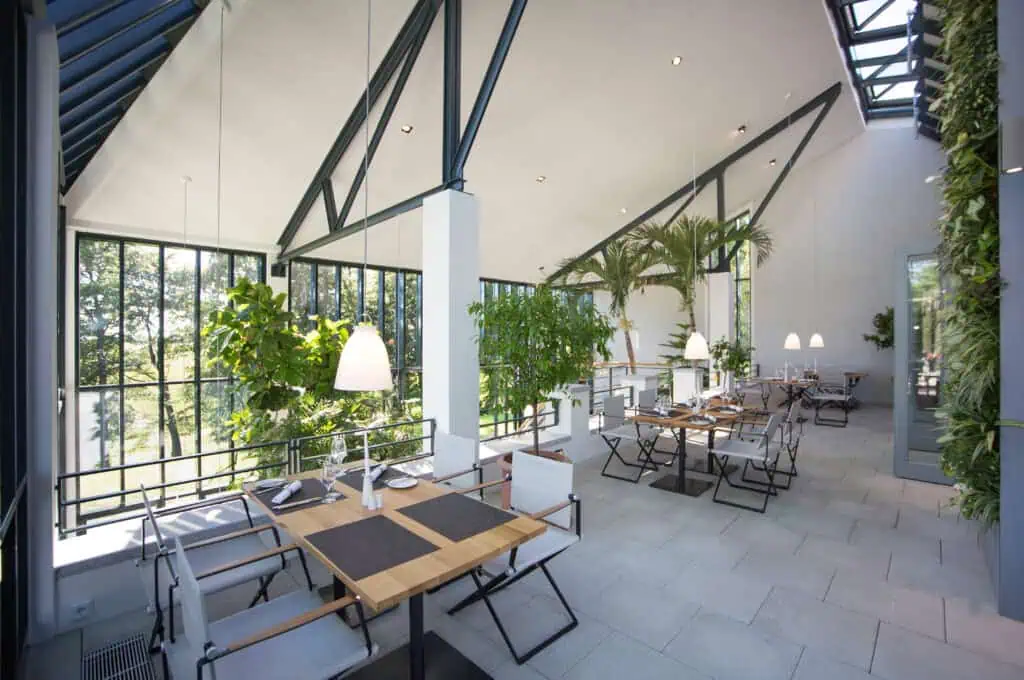 Wintergarten des B&O Parkhotels 2. Etage