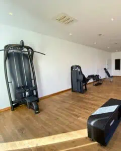 Fitnessbereich im B&O Parkhotel