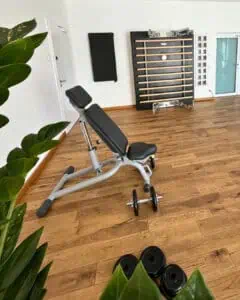 Fitnessbereich im B&O Parkhotel