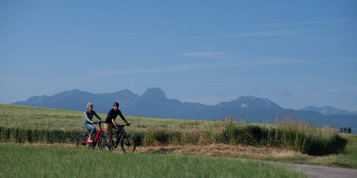 Radfahren mit Panorama