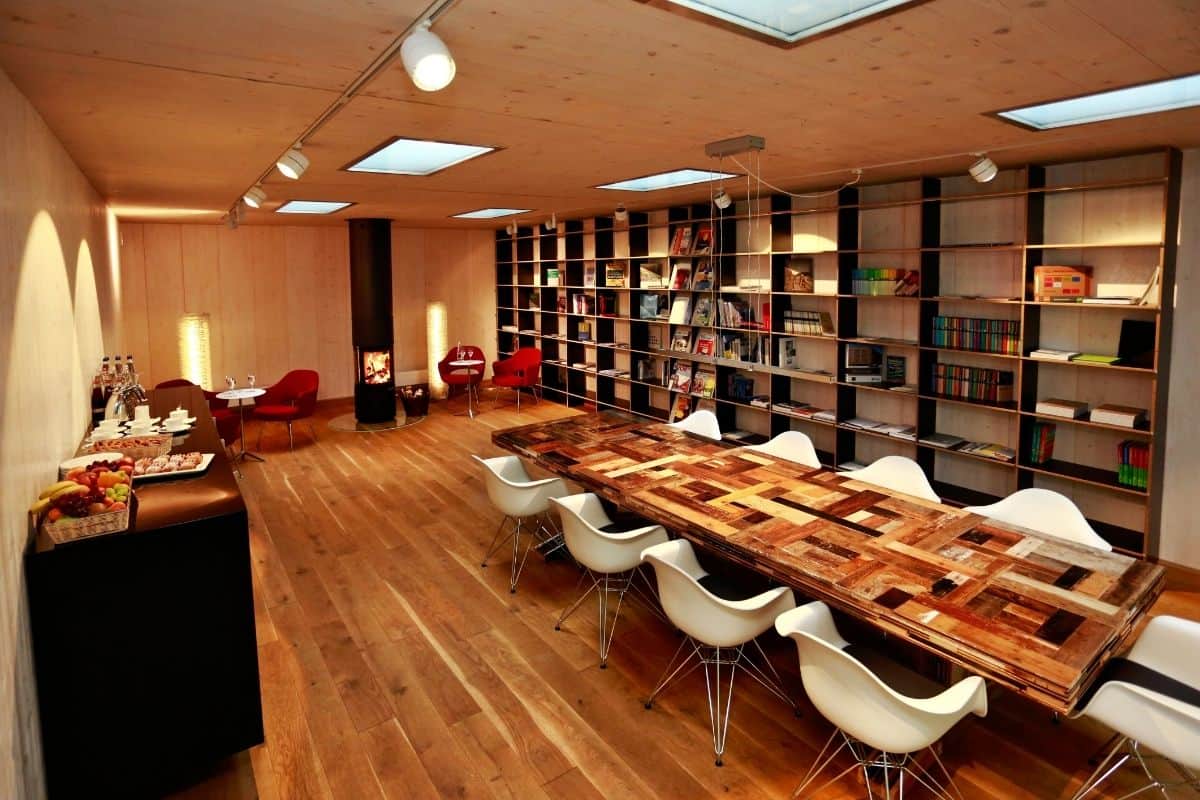Meetingraum Holzpavillon